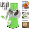 Multi-Functional Tabletop Drum Grater I Manual Vegetable Cutter Slicer & Grater | Chopper