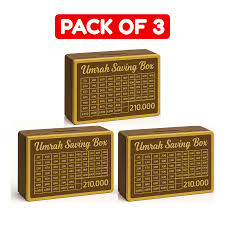 Wooden Umrah Saving Box || Save PKR 210,000 in 280 Days